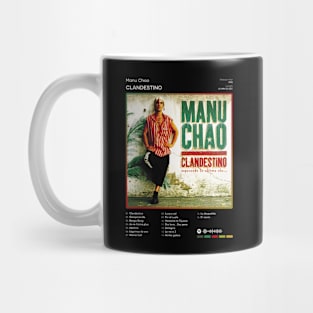 Manu Chao - Clandestino Tracklist Album Mug